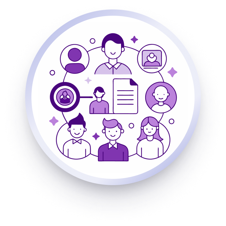 Illustration of data organization